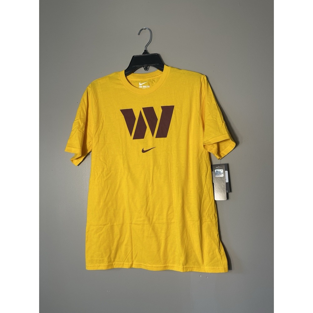 Nike Washington Commanders Youth Primetime Logo Essential T-Shirt Gold Size XL